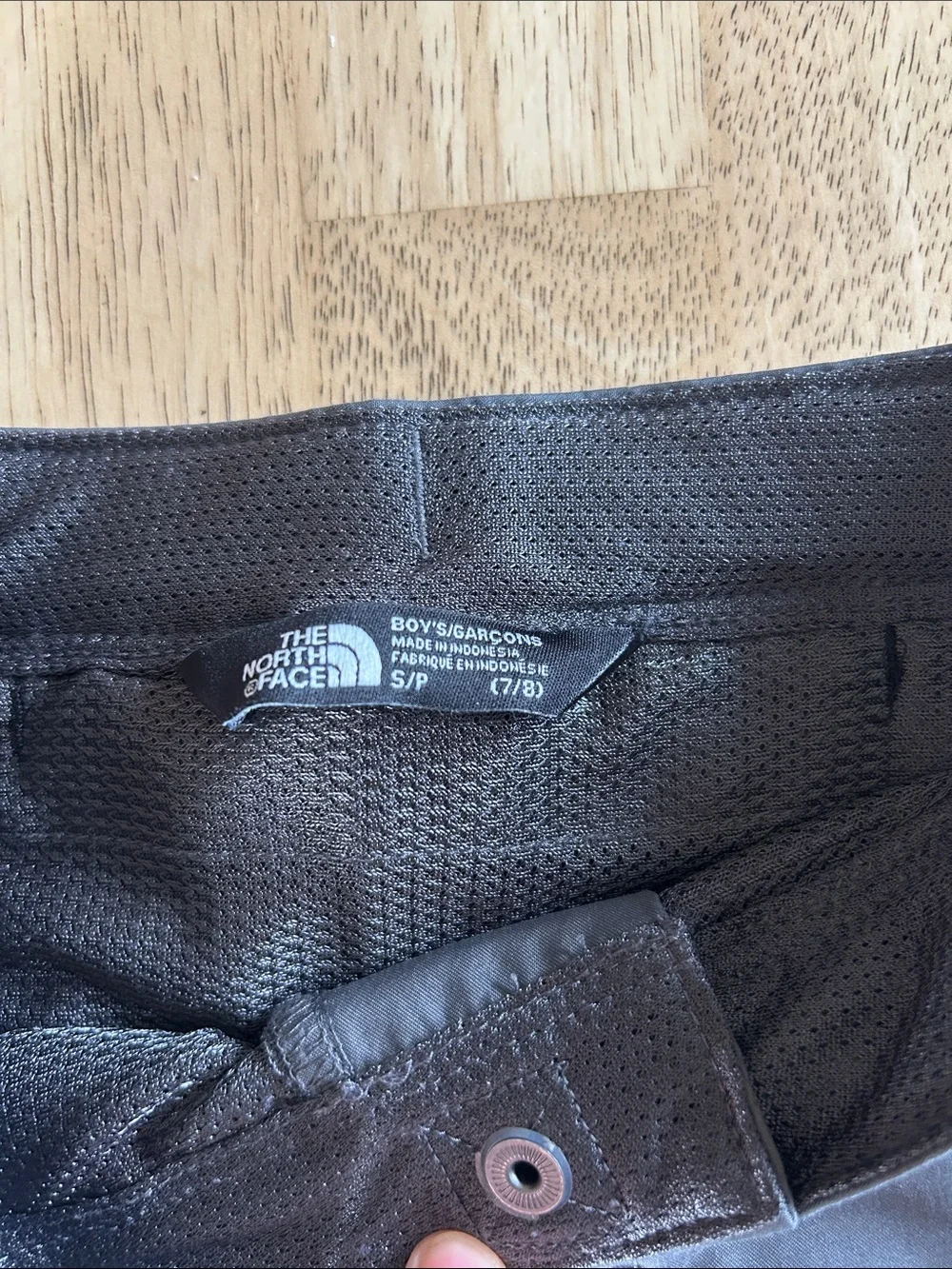 The North Face Kid’s Charcoal Gray Hybrids